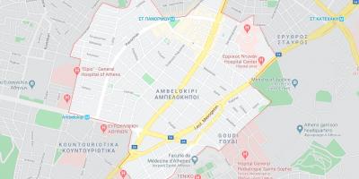 Mapa амбелокипи, Ateny 
