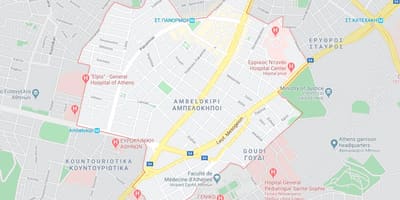 Mapa амбелокипи, Ateny 