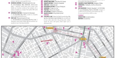 Gej-Ateny Grecja mapa