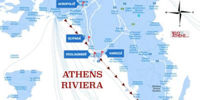 Mapa Riwierze ateńskiej